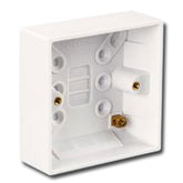 Siemon CTE2-BOX-02 Single Gang British Surface Mount Box